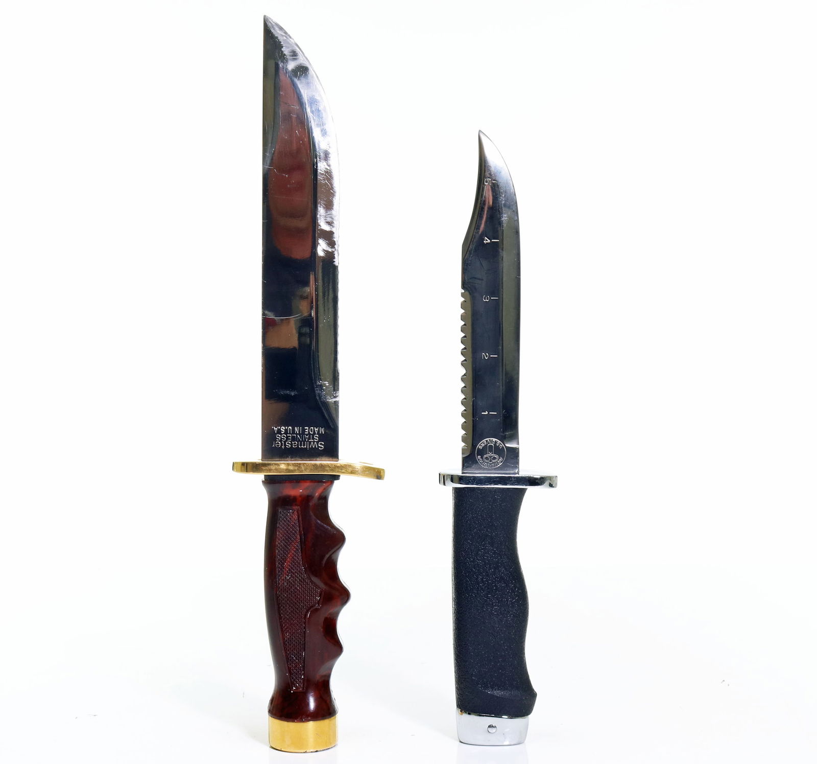 Voit Swimaster & US Divers AquaLung Divers Knives (1 of 2)