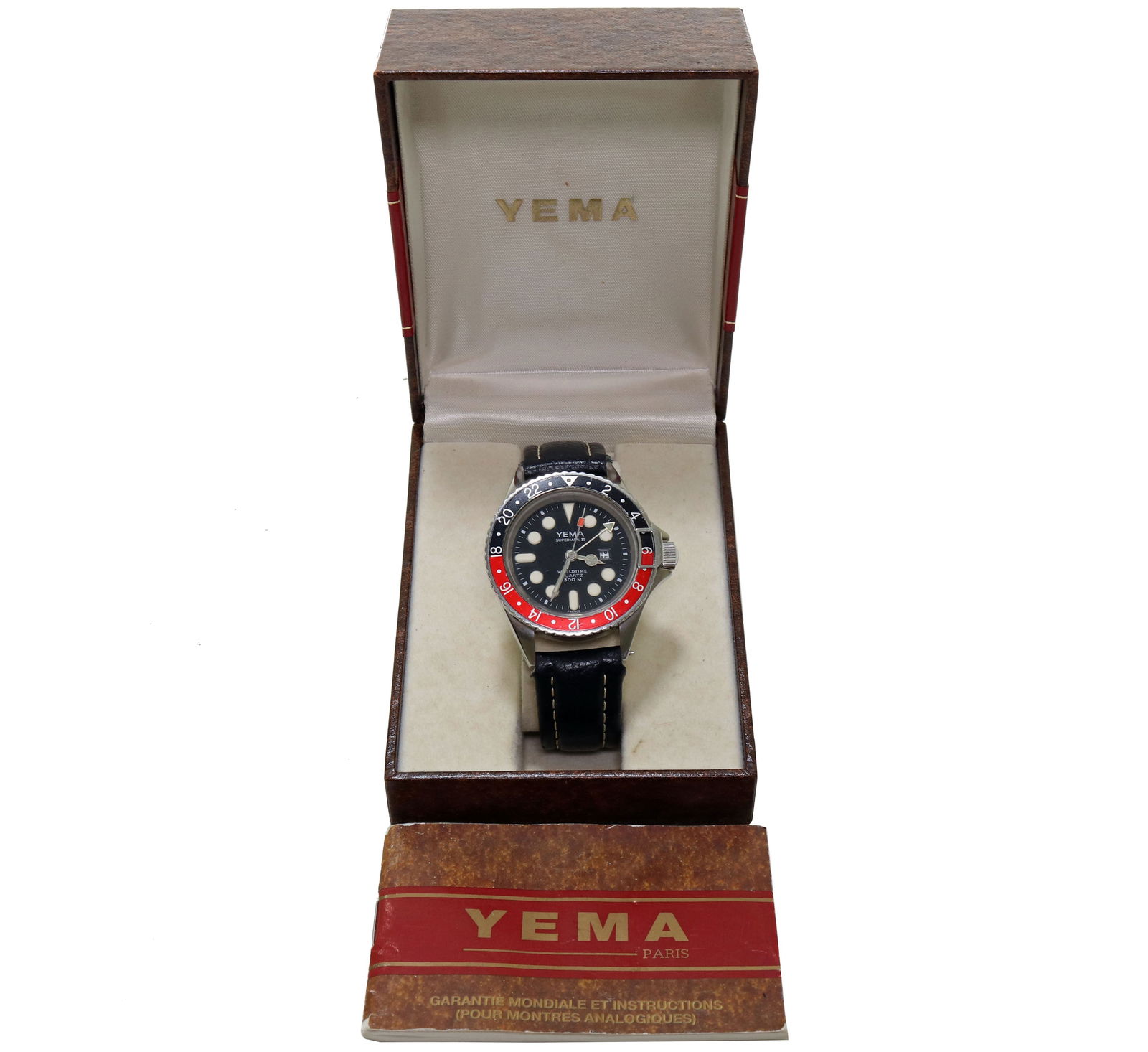 Vintage YEMA Superman II Worldtime Dive Watch (1 of 4)