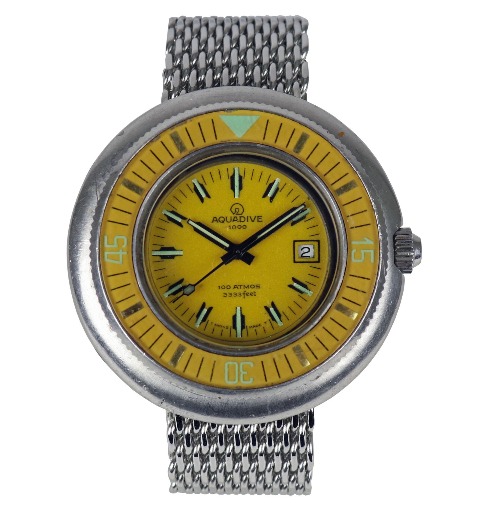 1970s Aquadive UFO 1000m Triple Safe Caribbean Dive Watch (1 of 6)