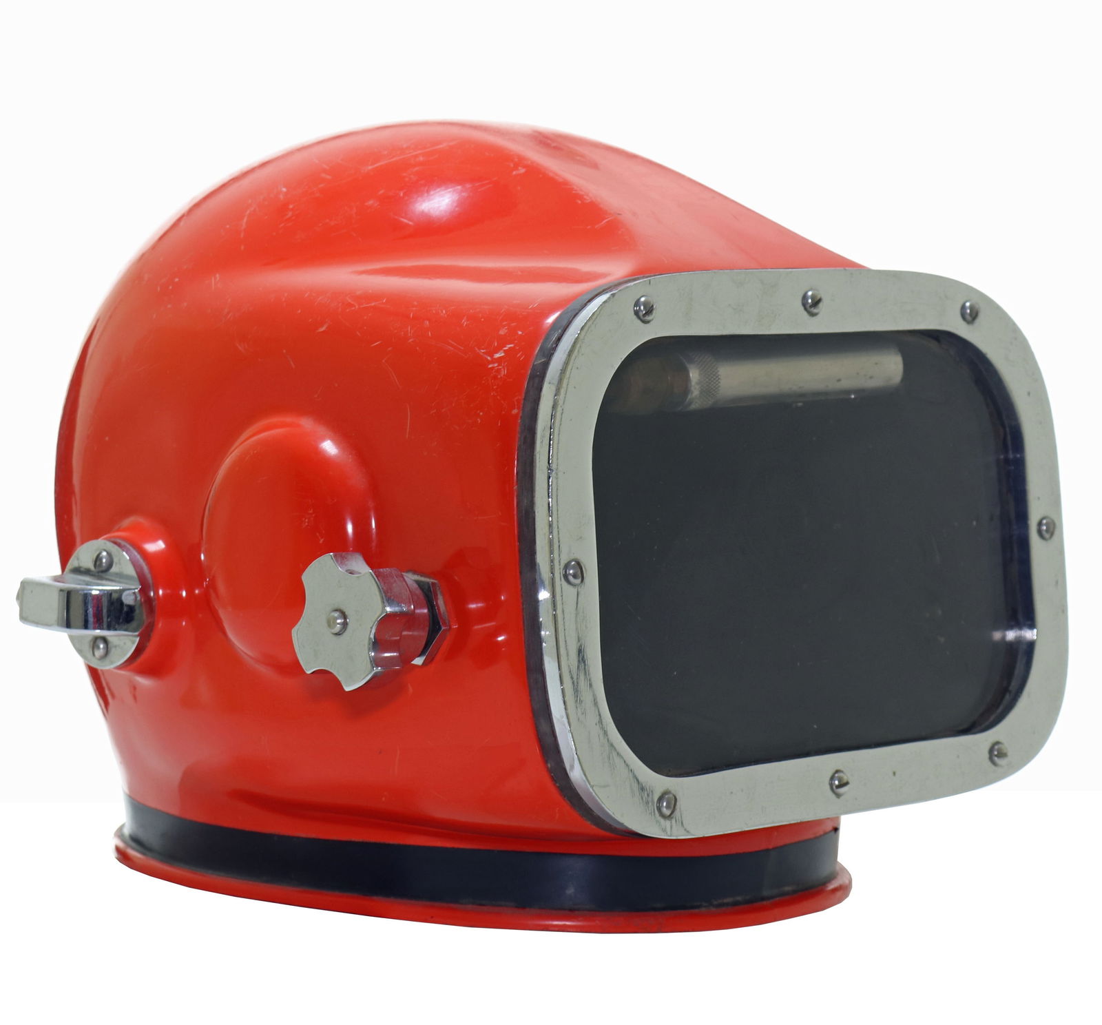 Mike Carson 1970 Mark III Fiberglass Diving Helmet (1 of 8)