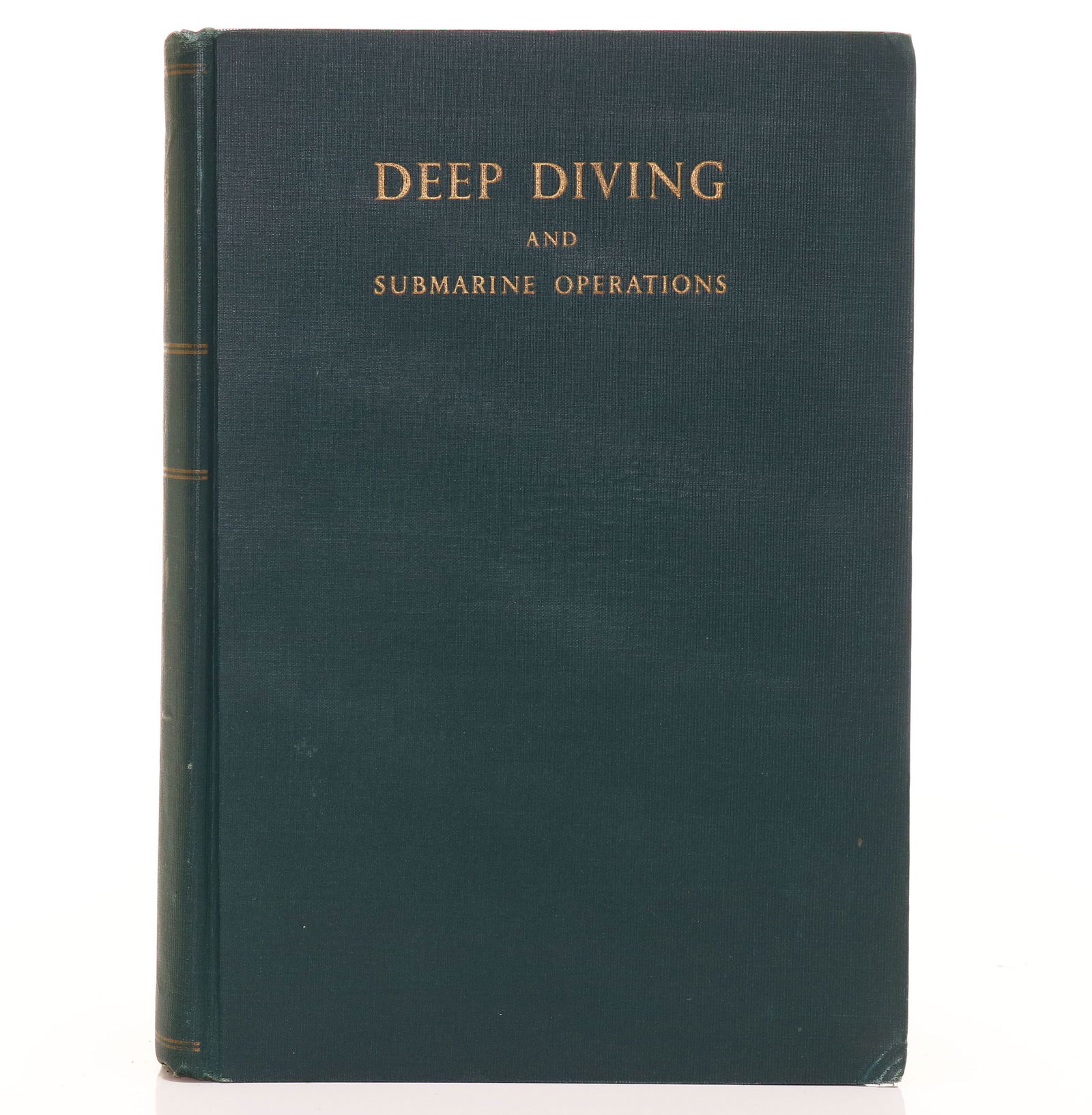 1951 Siebe Gorman Deep Diving Submarine Operations 5th Edition (1 of 3)