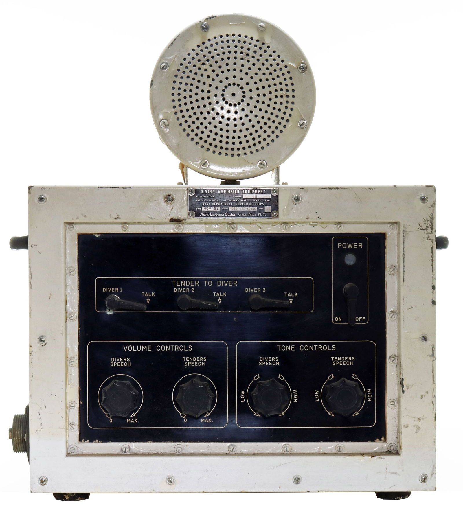 Al & Norma Hanson Catalina USN Divers Amplifier (1 of 6)