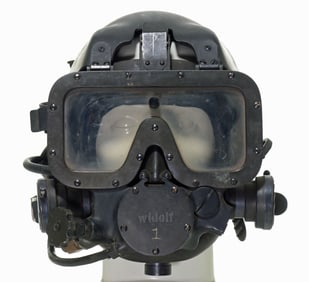 Vintage Widolf Dive Mask & Helmet