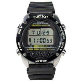 Vintage Seiko M705 Scuba Divers 200 Meter Watch
