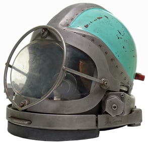 Joe Savoie Fiberglass Motorcycle Diving Helmet #57