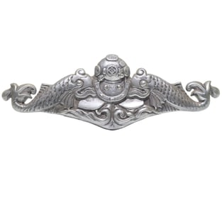 Large United States Navy Diver Plaque