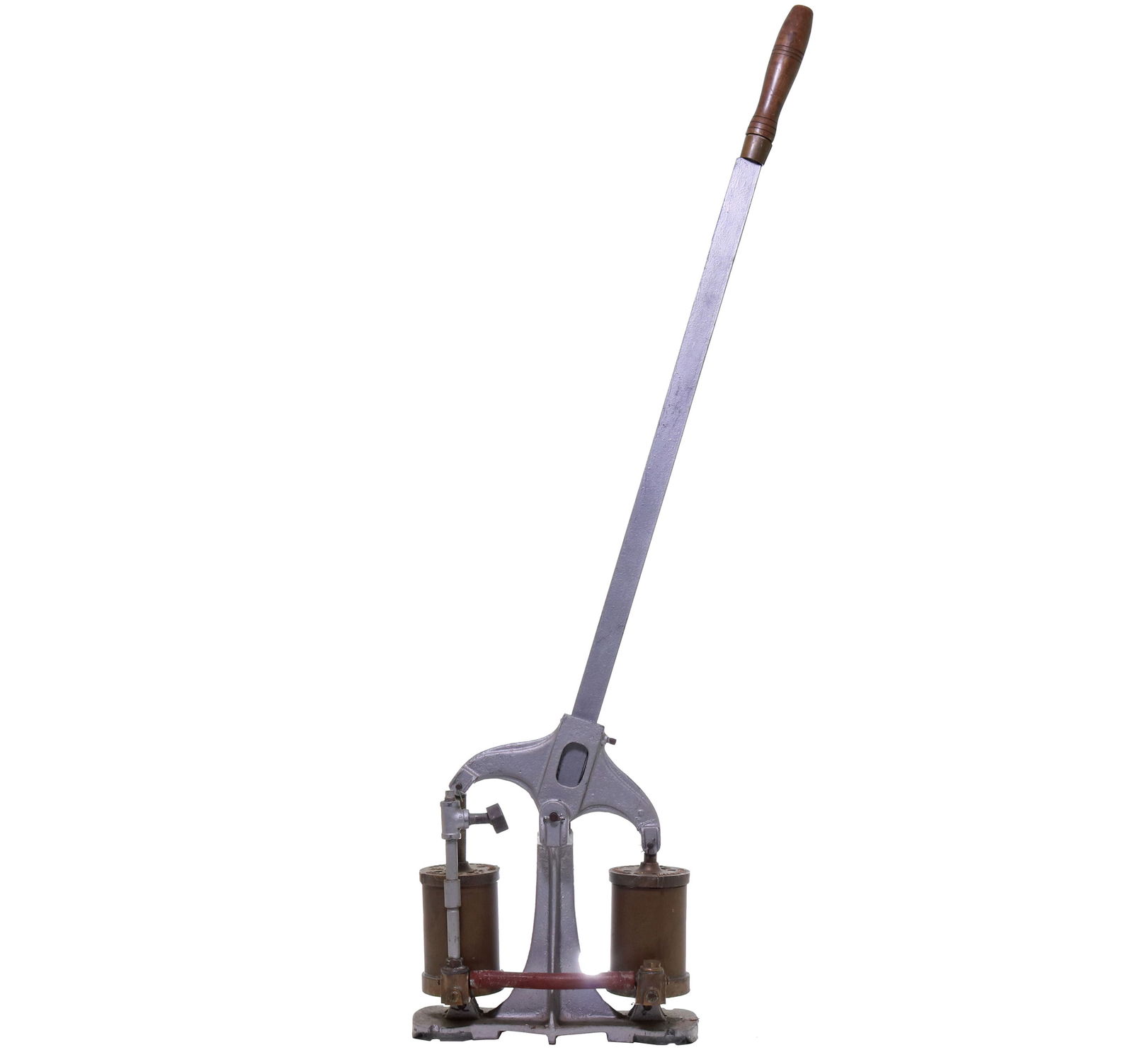 George Nelson Cast Iron Fire Starter. Marked Howard Miller.