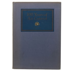 Schrader 100 Years Of Air Control 1944 Hardcover Book