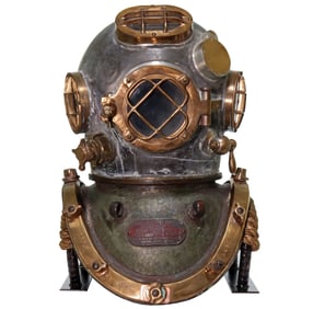 1944 US Navy Morse Mark V Diving Helmet
