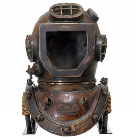 One-Of-A-Kind Modified Mark V Diving Helmet