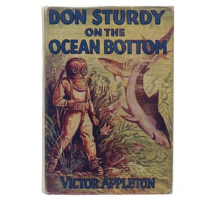 Don Sturdy On The Ocean Bottom 1931 With Dust Jacket