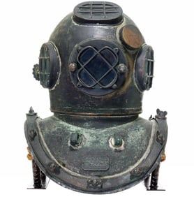 Classic Craftsweld New York 4 Light 12 Bolt Diving Helmet
