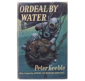 Ordeal By Water 1957 Peter Keeble Hardcover