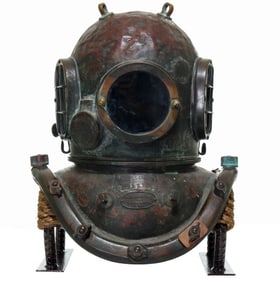 1910s AJ Morse & Son Merrit Chapman & Scott Diving Helmet