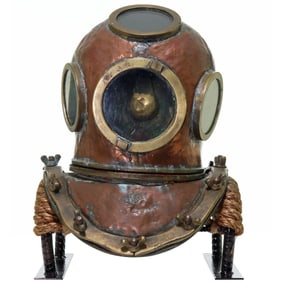 Likely 4 Light Sponge Diving Helmet From Turkey