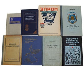 Collection of Original Soviet Navy Diving Manuals
