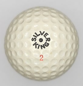 Silver King Black Dot #2 Silvertown Vintage English Golf Ball