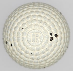Antique IR Bramble 1890â€™s â€“ 1910â€™s Golf Ball