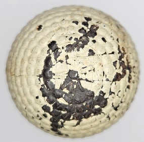 Climax Bramble Pattern Antique Golf Ball Circa 1900