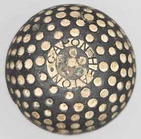 Capon Heaton Round Dimple Pattern English Antique Golf Ball