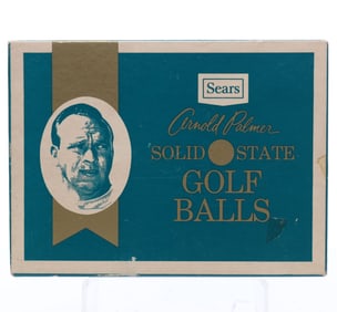 Arnold Palmer Sears 1960s New Old Stock Box Golf Balls