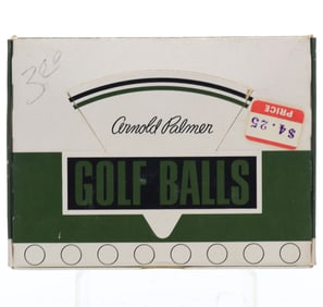 Arnold Palmer Charger 1970s New Old Stock Box Golf Balls