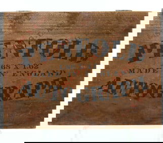 Penfold Autograph Wood Box With Dozen Golf Balls