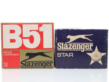 Complete Boxes of Slazenger B51 & Star Golf Balls