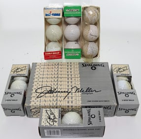 18 Goll Balls Lot In Original Boxes Spalding Uni-Core Guidestar