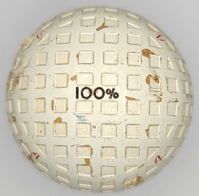 Vintage 100% model Antique Mesh Golf Ball