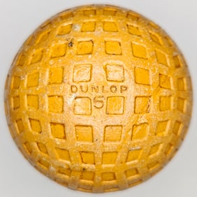 Dunlop #5 Mesh 1930s Antique Golf Ball Unique Pattern