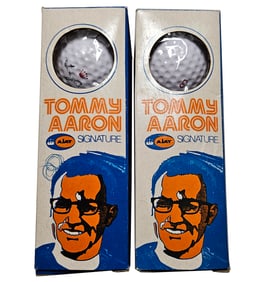 Tommy Aaron Ajay Signature Golf Balls In Original Boxes