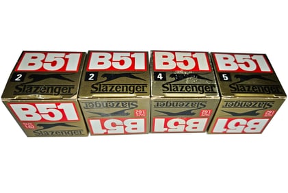 4 Slazenger B51 Vintage Golf Balls In Original Boxes