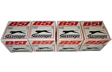 4 Slazenger B51 1-62 Vintage Golf Balls In Original Boxes