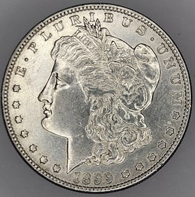 1899 S Morgan Dollar Silver Coin