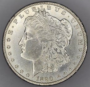1890 CC Carson City Silver Morgan Dollar