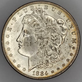 1884 O New Orleans Silver Morgan Dollar