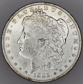 1885 O New Orleans Morgan Dollar Silver Very Nice Condition