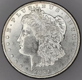 1881 S San Francisco Morgan Dollar Silver Very Nice Condition