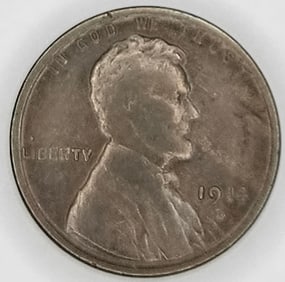 1914 D Lincoln 1c Penny Nice Condition