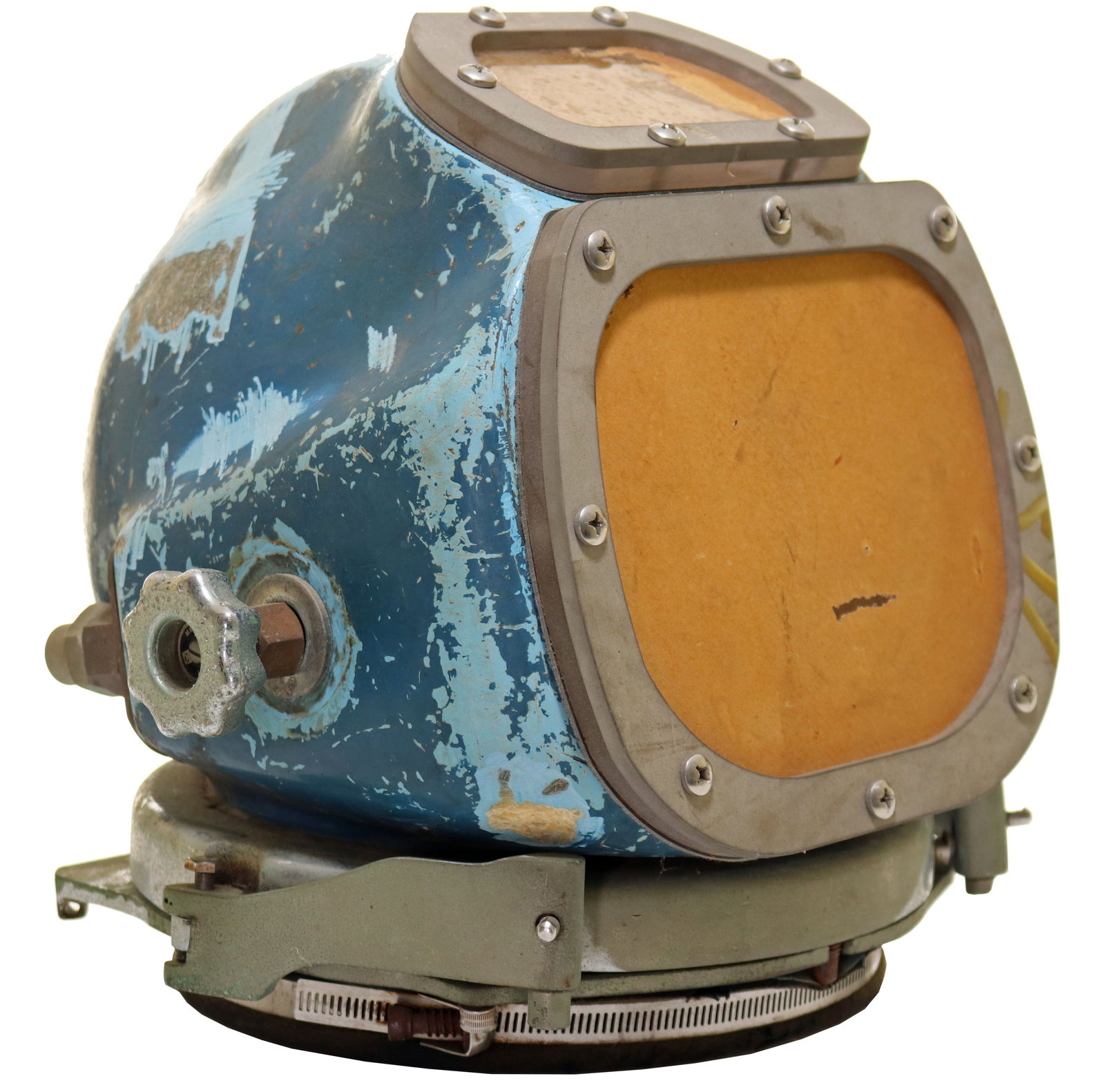 Bob Ratcliffe Dual Port Rat Hat Diving Helmet Unrestored (1 of 10)