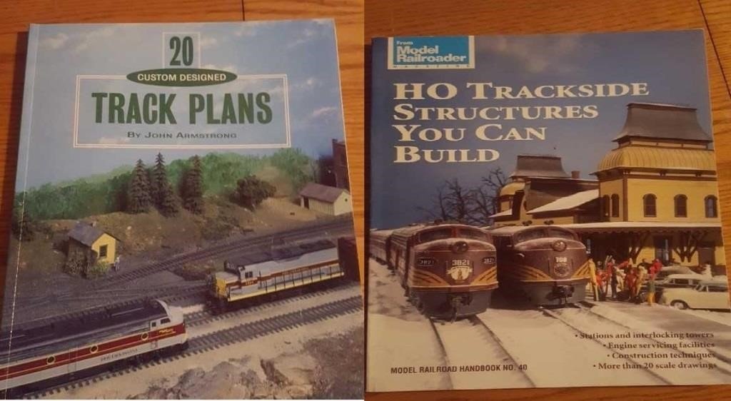 Model Railway Track Plans & HO Track side Structure (1 of 5)