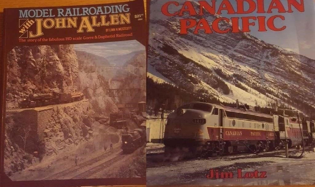 Model Railroading Book & Canadian Pacific Book (1 of 5)