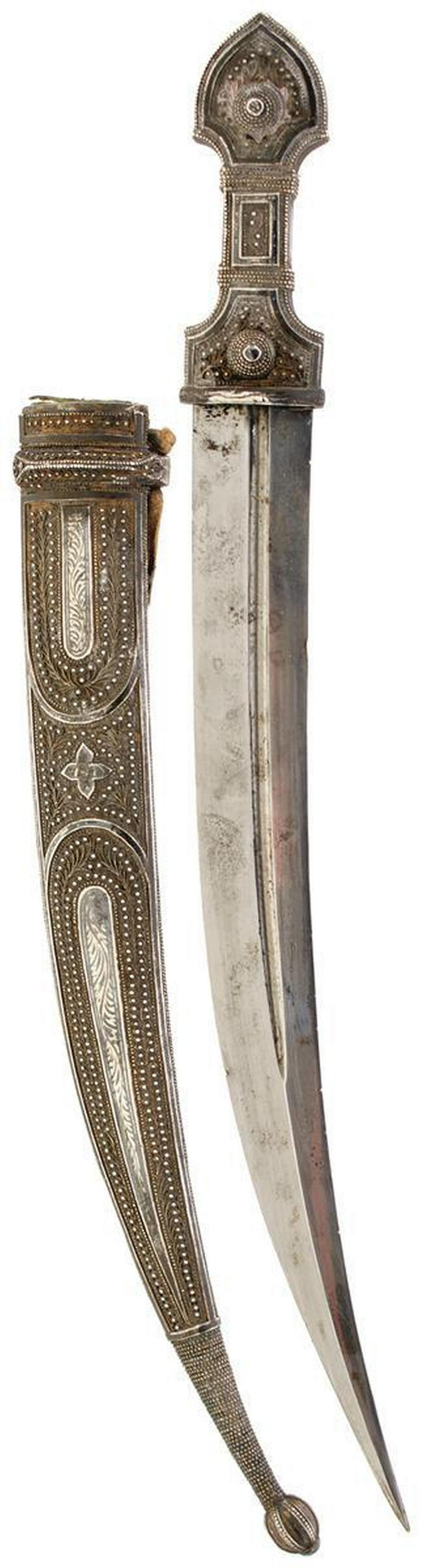 A FINE QUALITY IMPERIAL RUSSIAN BEBUT KINDJAL IN THE (1 of 13)
