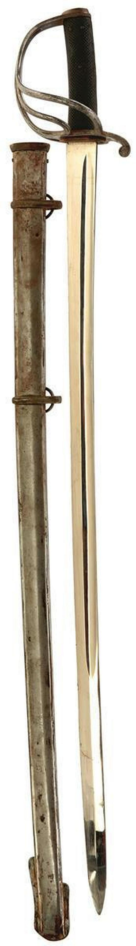 AN 1853 PATTERN CAVALRY TROOPER'S SWORD, 87cm clean (1 of 12)
