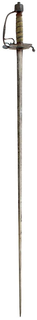 A COMPOSITE 18TH CENTURY NORTH EUROPEAN OFFICER'S SWORD, (1 of 15)