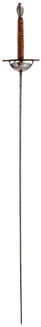 AN EARLY 19TH CENTURY CONTINENTAL FENCING FOIL, (1 of 11)