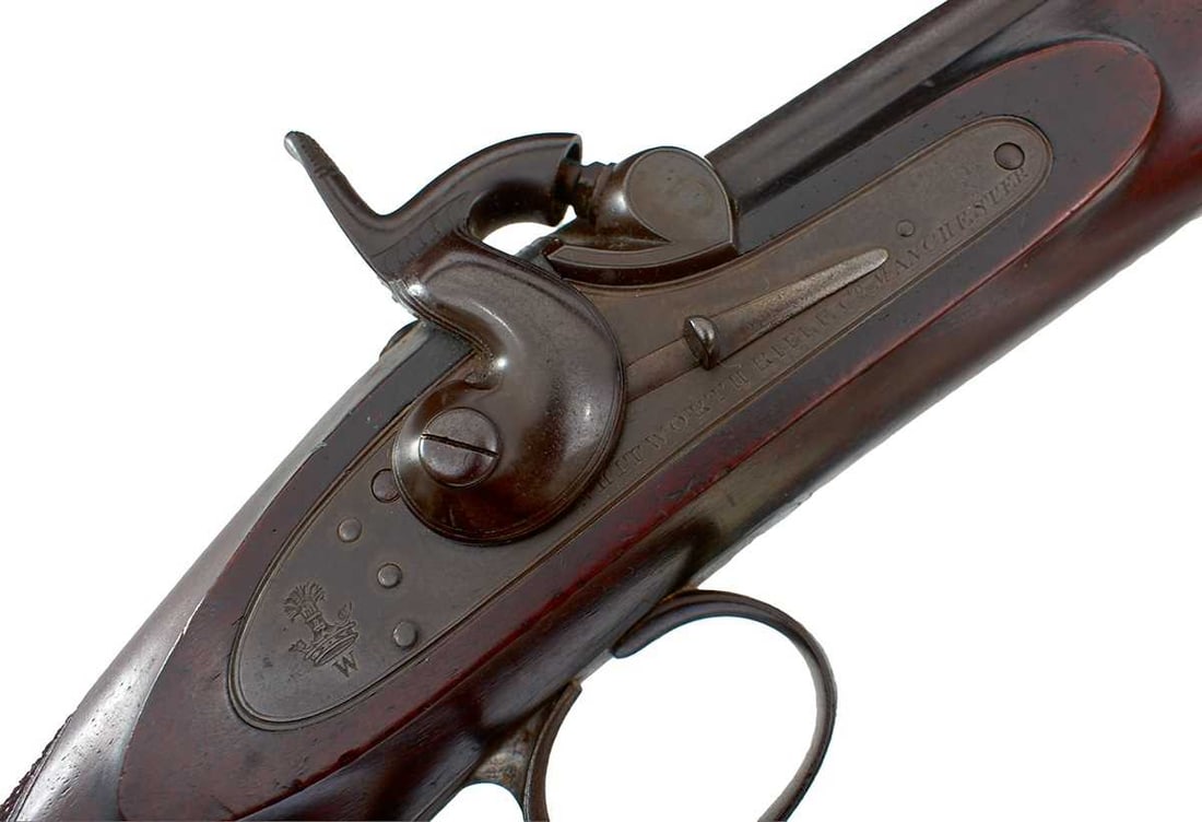 A .451 CALIBRE PERCUSSION THREE-BAND WHITWORTH BEST QUALITY MILITARY MATCH RIFLE, (1 of 20)