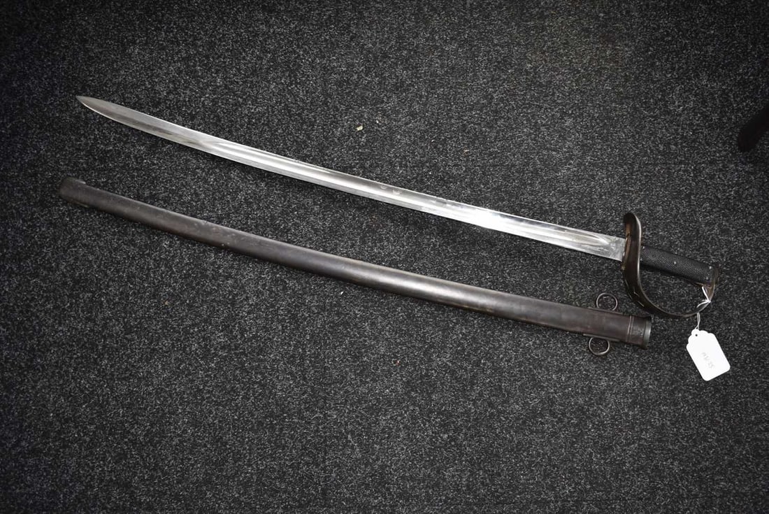 AN 1890 PATTERN CAVALRY TROOPER'S SWORD, - 9