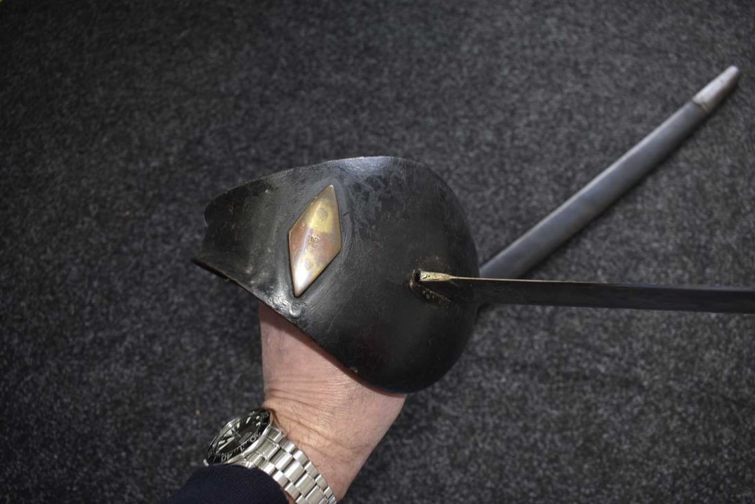 AN 1845 PATTERN NAVAL CUTLASS, - 4